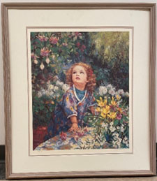 Untitled (Little Girl in Garden)