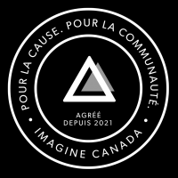 Imaginez Canada Trustmark. Accrédité depuis 2021. Organismes de bienfaisance solides, communautés fortes.