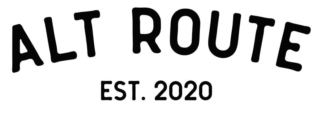 The Alt-Route logo. Black text on a white background. "Alt Route". 