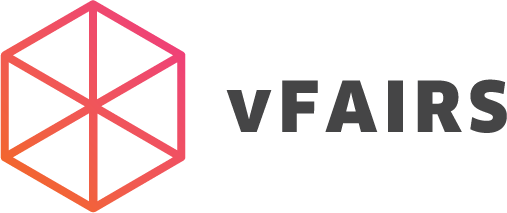 The vFairs logo