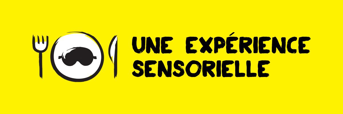 Souper dans le noir : une expérience sensorielle