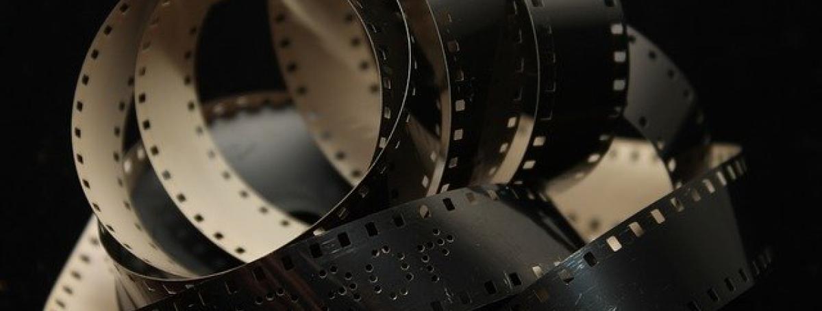 A film reel.