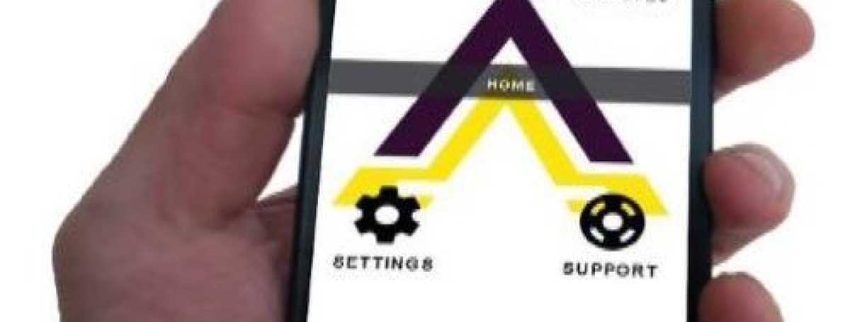 A smartphone screen. displays the Accessibuild app.