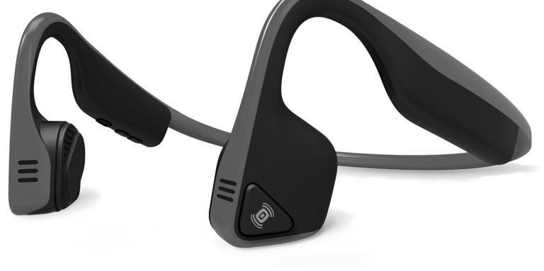 Aftershokz Headphone device.