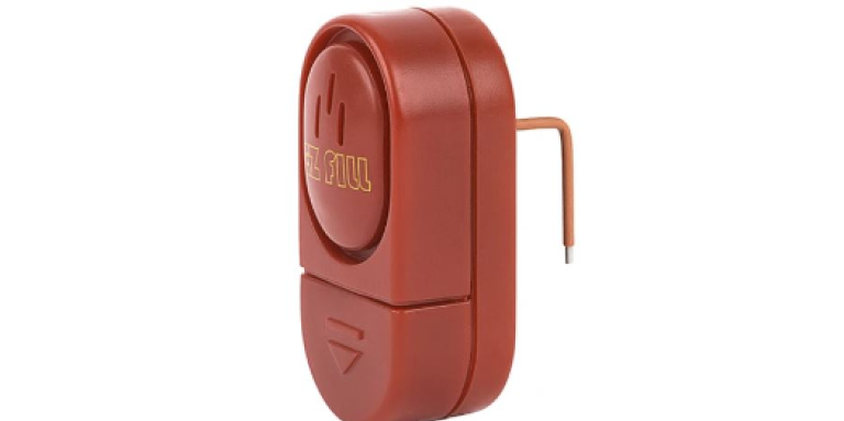 A red liquid leveler.
