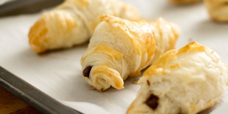 Croissants au chocolat 