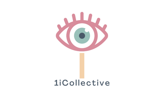 The 1iCollective logo An illustration of an eye with a pink outline and a blue iris. Below the eye is a peach-coloured vertical line and the text: 1iCollective.]